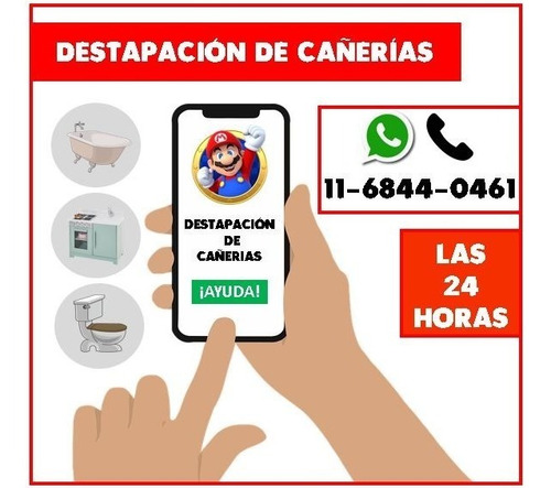 Destapaciones Cañerias Cloacas Monserrat