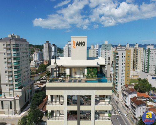 Imagem 2 de 9 de Em Construção | Ótimo Apartamento 3 Suítes Com 2 Vagas De Garagem No Centro De Itapema/sc - Imobiliária África - Co00058 - 70574539