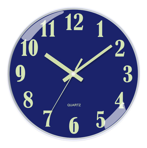 Hzdhclh Reloj De Pared Luminoso, Funciona Con Pilas, Reloj D