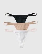 Comprar Trío De Panties Brasileras Descaderadas Leonisa 12682x3