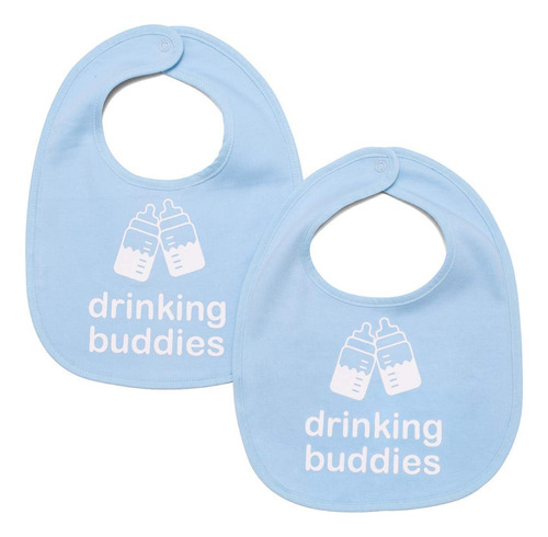 Drinking Buddies - Baberos Unisex Para Nios Y Nias