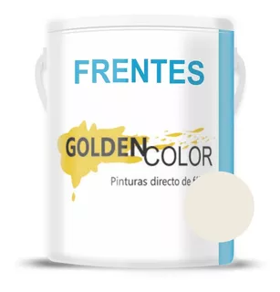 Pintura Látex Impermeabilizante Frentes Goldencolor 4 Lts