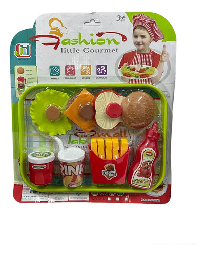 Set Super Hamburguesa Fast Food Set 54629