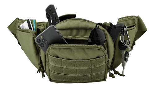 Riñonera Porta Pistola Banano Bolso Tactico Airsoft Bt6