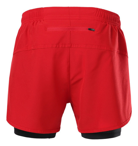 Shorts Deportivos Lixada 2 En 1 Transpirables For Hombre