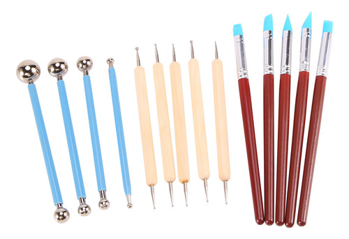 Set De Modelado Stylus N Para Esculpir En Arcilla, 14 Piezas