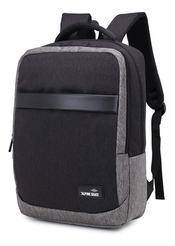 Mochila Portanotebook Alpine Skate Color Negro