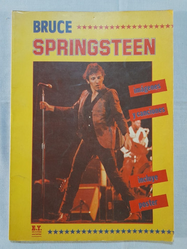 #z Revista Bruce Springsteen Imagenes Y Canciones Sin Poster