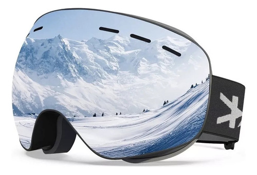 Gafas de sol para esquí, nieve, snowboard, moto acuática Escalar UV400, marco color fijo