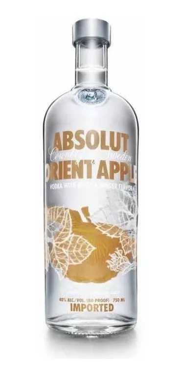 Absolut Vodka Orient Apple 1l