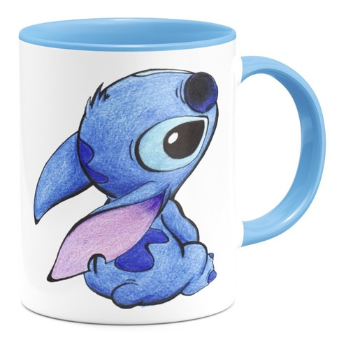 Taza Stitch Dibujo Ilustración 