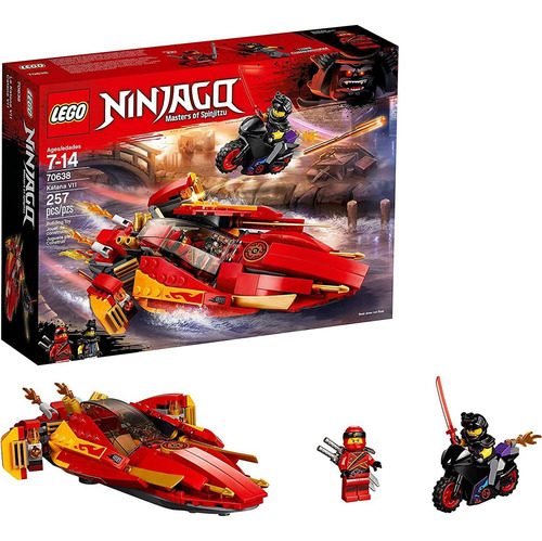 Lego Ninjago Katana V11 70638 Kit De Construcción (257 Pieza