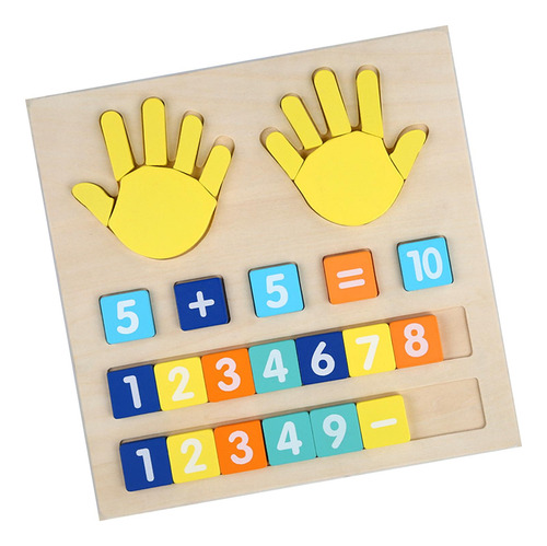 Matemáticas Busy Board Montessori Math Toy Para Regalo