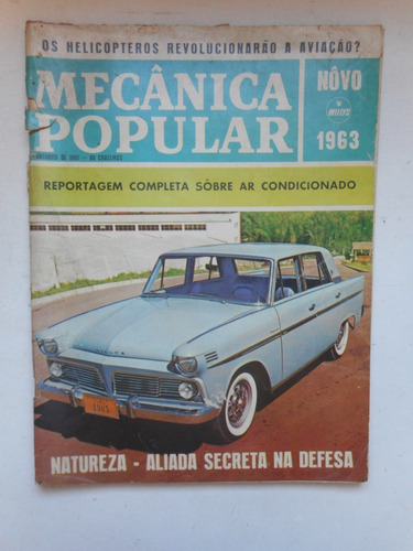 Revista Mecânica Popular - Out/1962 - Aero Willys
