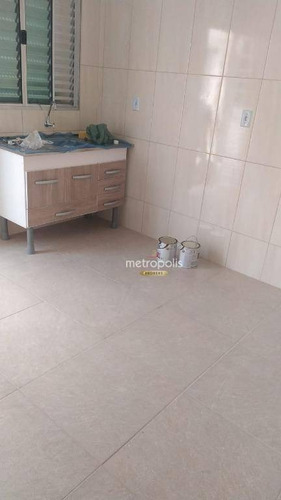 Imagem 1 de 6 de Casa Com 1 Dormitório Para Alugar, 24 M² Por R$ 750,00/mês - Jardim Ocara - Santo André/sp - Ca0833