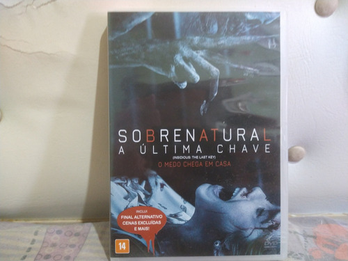 Dvd Sobrenatural A Última Chave - Dublado