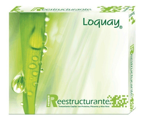 Primer Loquay En Ampolletas Reestructurante De 6 X 10ml