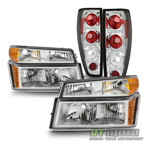 Par Faros Chevrolet Colorado Z71 2004 3.5l