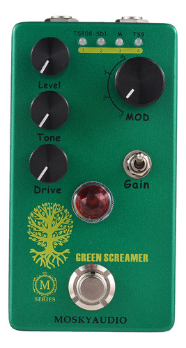 Pedal De Efectos De Guitarra Moskyaudio Booster/overdrive, M