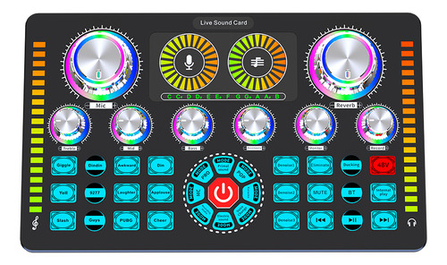 Suministro De Tarjeta De Sonido En Vivo Dc 5 V Phantom Power