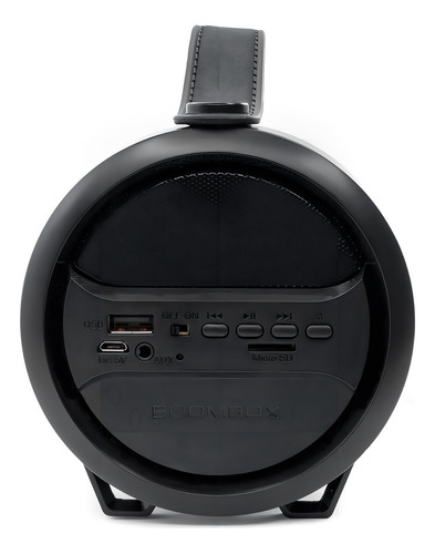 Parlante Microlab Maxbass Portátil Con Bluetooth Negra