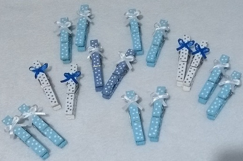 Kit Decoração Artesanal Chá D Bebê Coroa Azul Príncipe Usado