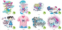 Comprar 34 Vectores .cdr Playeras Remeras Serigrafia Diseños Dama