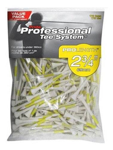 Imagen 1 de 3 de Tee Golf Pride Madera Para Golf Diferentes Medidas