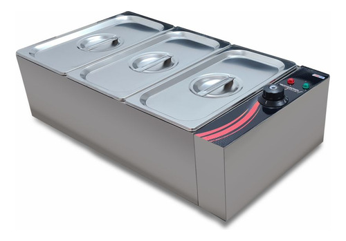 Chocolateira Gourmet Zepper 3 Cubas 1/3 Zpchg03 Banho Maria 220v