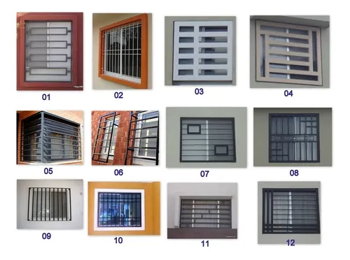 comprar Rejas Para Ventanas Diferentes Diseños.