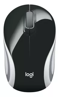 Mouse Sem Fio Wireless Ultraportátil Logitech M187 Preto