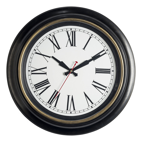 Bernhard Products Reloj De Pared Extra Grande De 18 Pulgadas
