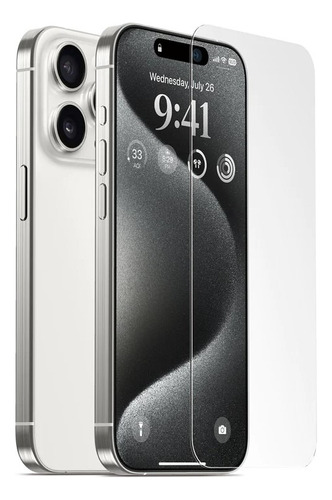 Vidrio Templado Para iPhone 15 Pro Max Maxima Calidad 