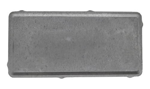 Tablilla De Concreto Rectangular De 2cm Peltre 10 X 20