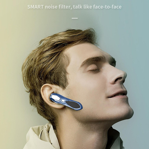Fone De Ouvido Bluetooth Sem Fio Unilateral Com Saída D