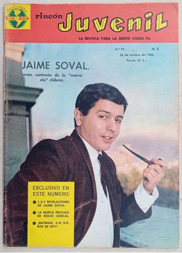 Rincon Juvenil Revista Nº 97 Octubre De 1966
