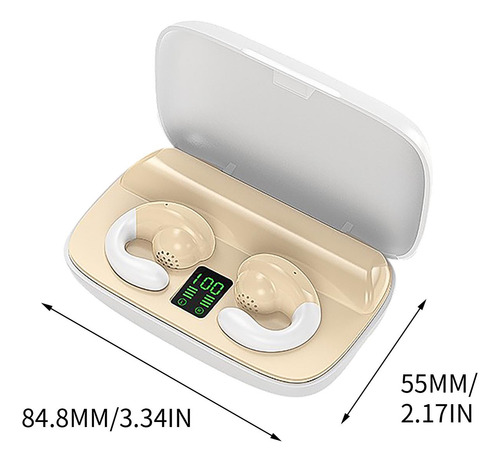 Auriculares Bluetooth Earless Con Recorte De Orejas Inalámbr