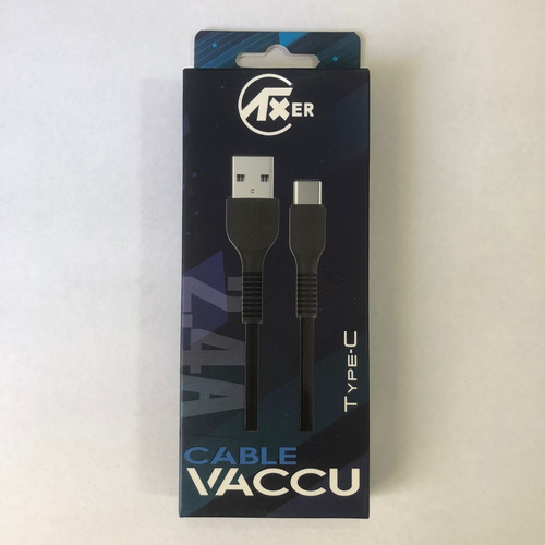 Imagen 3 de 3 de Cable Cargador Usb A Usb-c Para Samsung Motorola Xiaomi 1mt