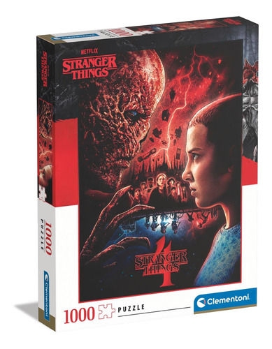 Rompecabezas Stranger Things Once Vecna 1000 Pz Clementoni