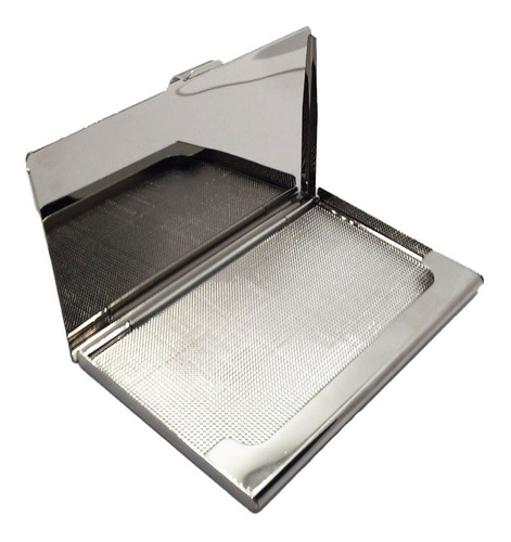 Artesania Coreana Tarjetero Metalico Pajaritos.