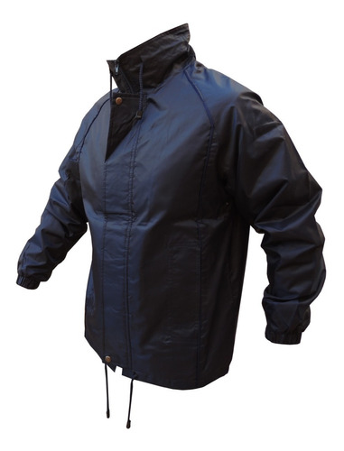 Rompeviento Hombre Talle Grande  Impermeable Capucha Campera