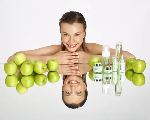 Mascarilla De Arcilla De Manzana Verde Para Piel Grasa, Remo