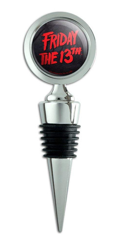 Friday The 13th Logo Tapon Para Botella Vino