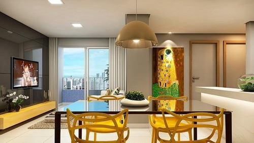 Apartamento À Venda, 61 M² Por R$ 326.000,00 - Manaíra - João Pessoa/pb - Ap0142