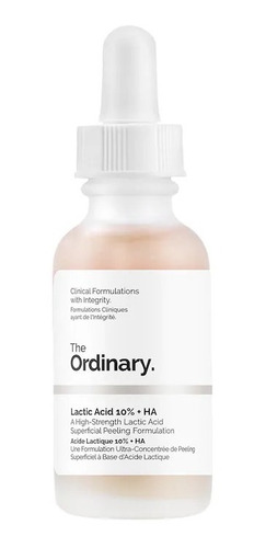 Imagen 1 de 1 de The Ordinary Lactic Acid 10% + Ha 2% (30 Ml) Original
