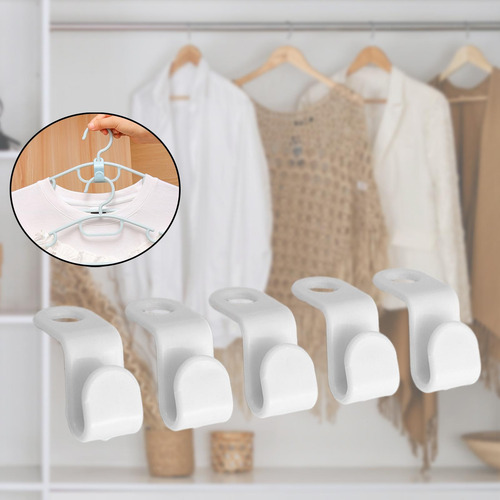 5 Uds Ganchos Para Colgar Ropa Ganchos Extensores De