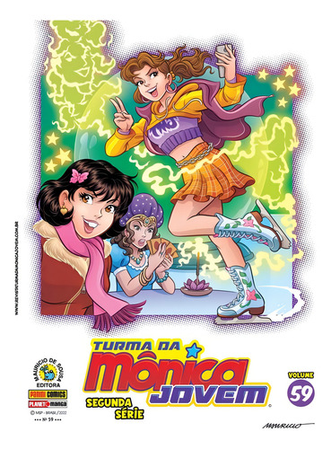 Turma Da Monica Jovem Reedicao N.59, de Mauricio de Sousa. Editorial Panini Brasil LTDA, capa mole em português, 2022