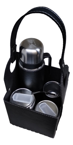 Set Matero Canasta Tipo Termo Y Mate Camionero Completa