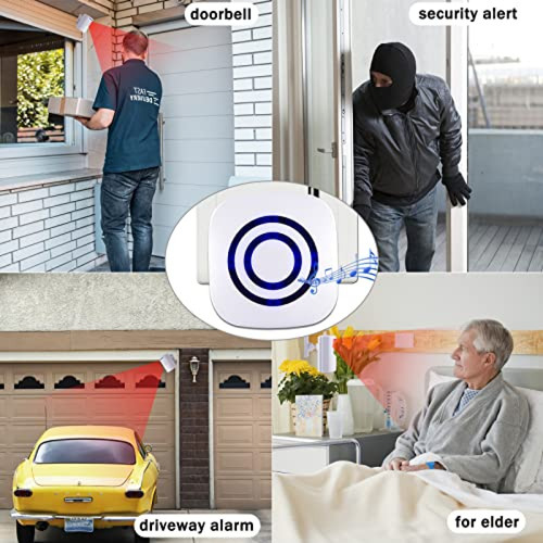 Bestoone Alarma Con Sensor De Movimiento, Alarma De Entrada