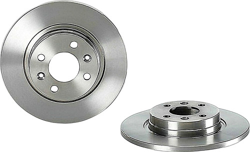 Jgo 2 Discos Sólidos Delanteros Nissan Aprio 08/10 Brembo